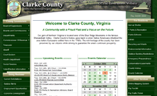 County Government Website Redesign | Clarke County, VA