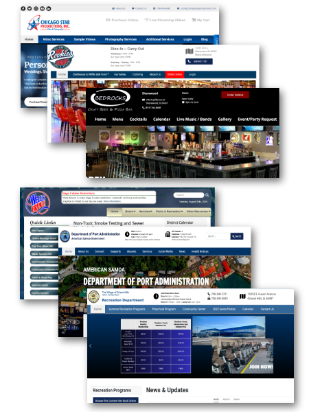 Website Design Projects For Contractors, Small Businesses, Governments, and Start Ups